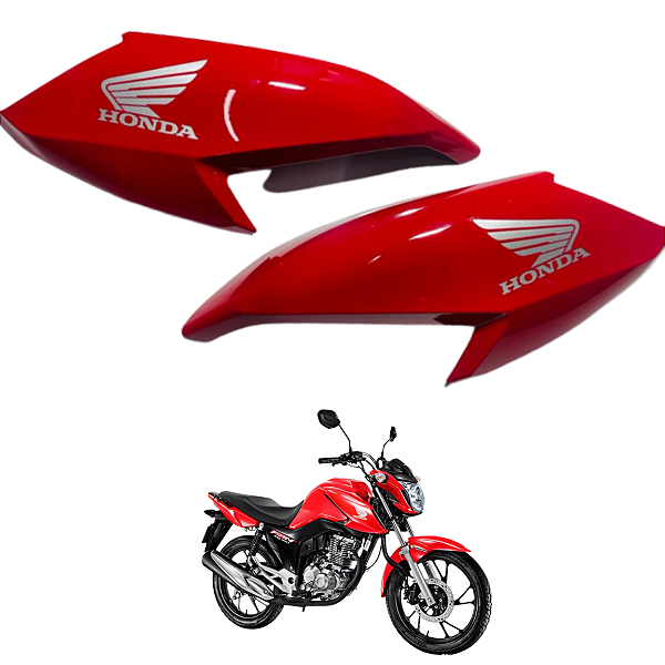 Asa Tanque Cg Fan 160 Modelo 2022 Vermelho Marrakeshi Sem os Complementos