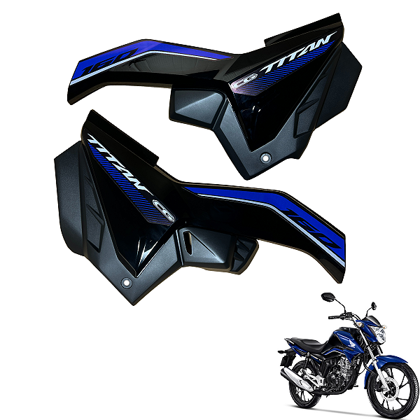 Tampa Lateral Titan 160 2022 Par Todas as Cores