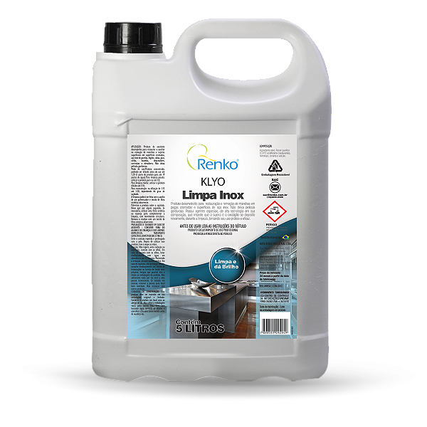 Klyo Limpa Inox - 5 Litros