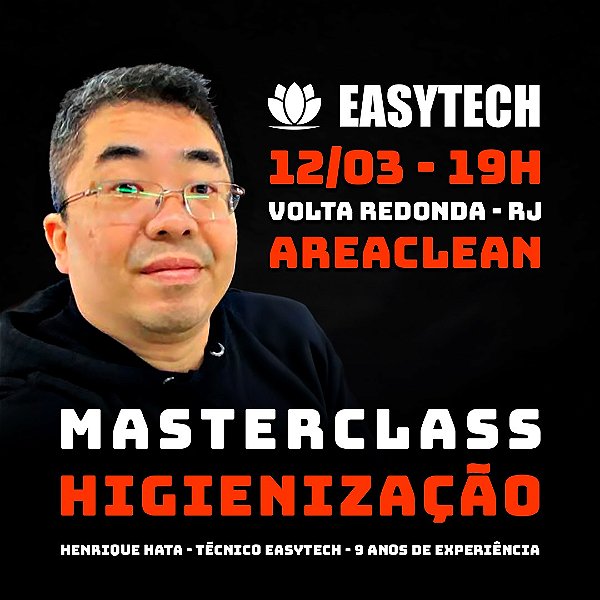 Curso de Higienização de Estofados com EasyTech