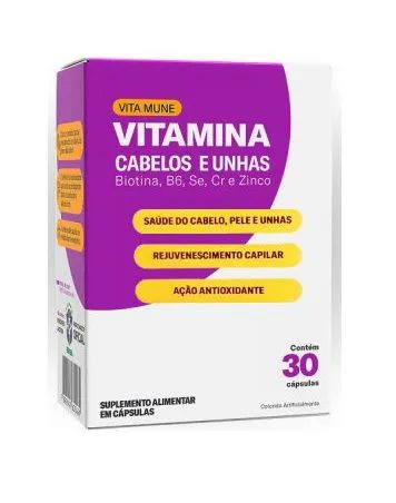 Vita Mune, Vitamina Cabelos e Unhas