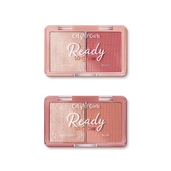 Box Iluminador e Blush Ready to Glow