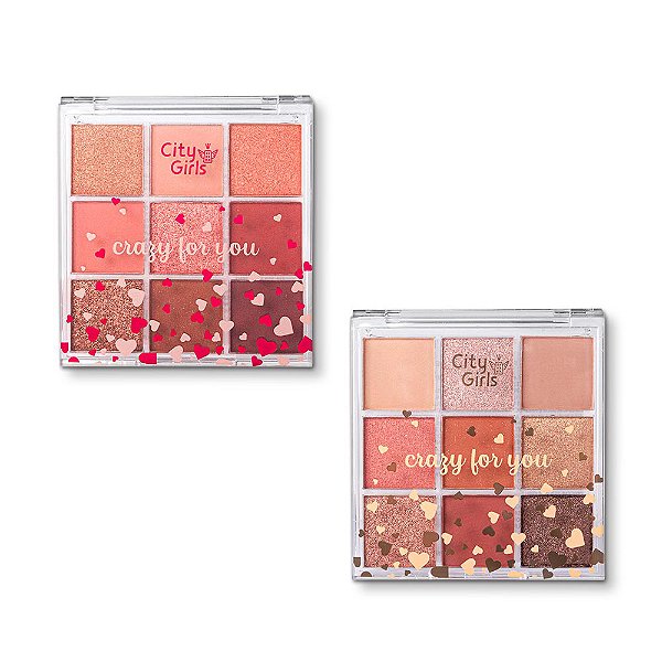 Box Paleta de Sombras Crazy For You