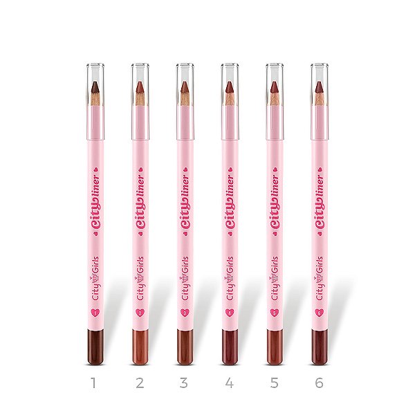 Box Lápis Labial City Liner