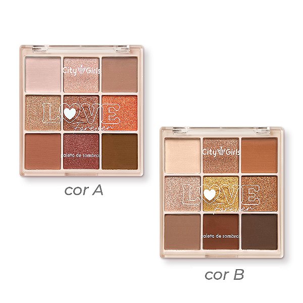 Box Paleta de Sombras Love Forever