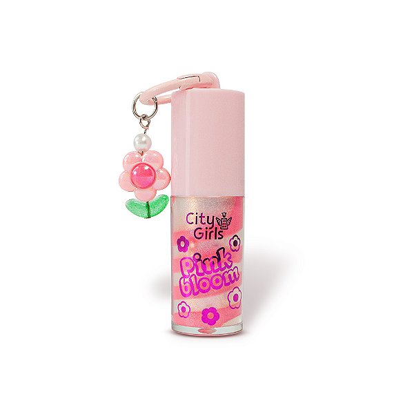 Box Gloss com Chaveiro Pink Bloom