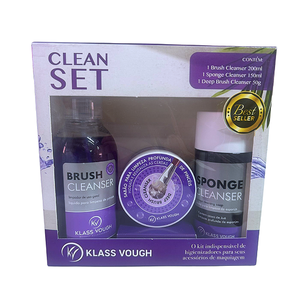 Kit de Higienizadores para Pincéis e Esponjas Clean Set (BC-003)