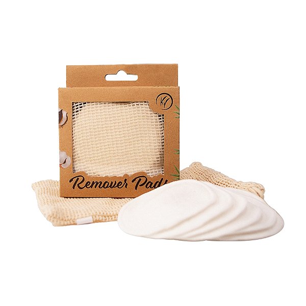 Discos de Algodão Para Limpeza de Pele Remover Pads Com 8 Unidades (RP-01)