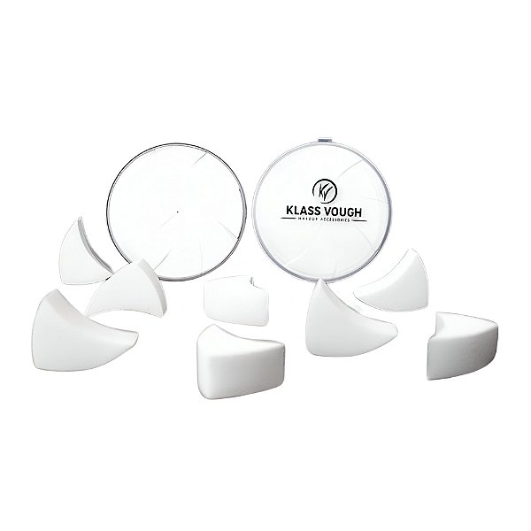 Esponjas Triangulares Para Base Makeup Com 8 Unidades (PF-007)