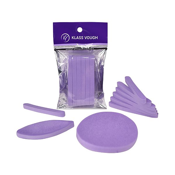Esponja Comprimida Para Limpeza Facial Com 12 Unidades (PF-127)