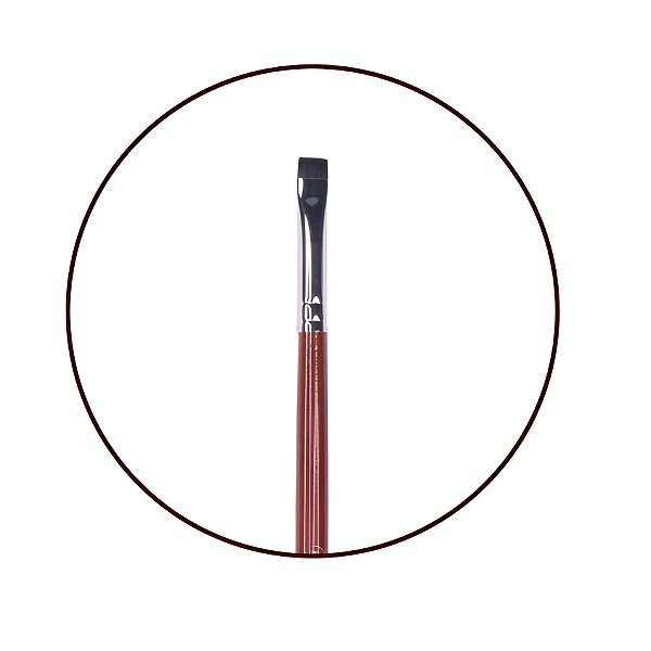 Pincel Curto Para Sombra Brown Line 10A