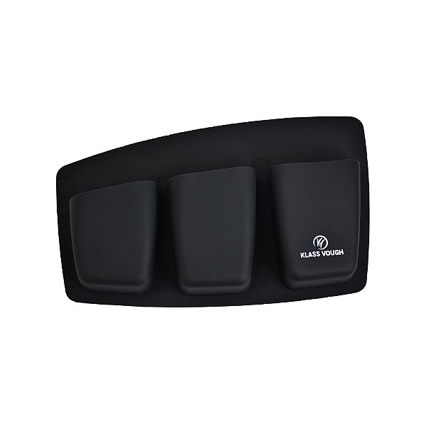 Porta-Pincéis Silicone Brush Holder Com 3 Compartimentos (PS-01)
