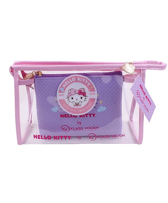 Kit Necessaires Estampadas Hello Kitty – Necessaire Transparente e Estampada — KCHK-03L