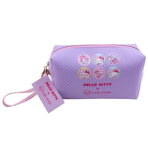 Necessaire Estampada Hello Kitty com Stickers da Personagem — KCHK-04L