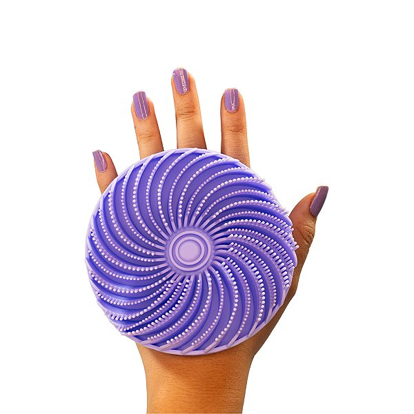 Esponja de Silicone para Corpo e Couro Cabeludo - Bubble Fresh 2 em 1 (SS-03)