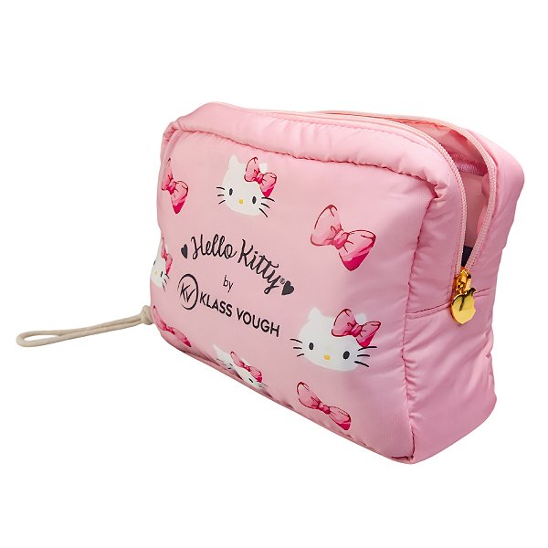 Nécessaire Rosa Hello Kitty - Leve Fofura e Praticidade para Todo Lugar