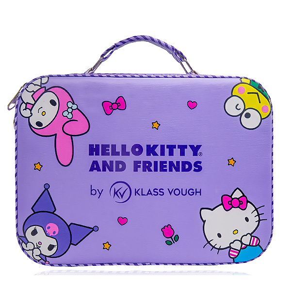 Bolsa para Maquiagem Hello Kitty and Friends com Espelho