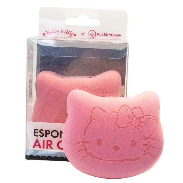 Esponja de Maquiagem Air Cushion Hello Kitty - Acabamento Impecável e Design Exclusivo