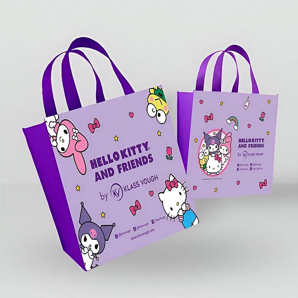 Sacola Bag Ecológica by Hello Kitty and Friends