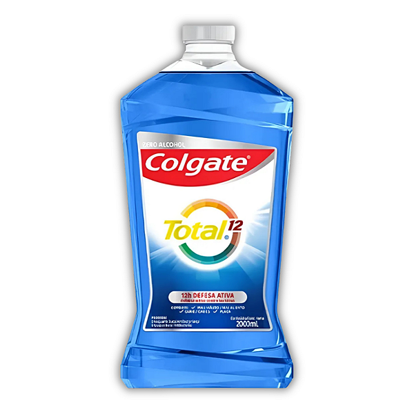 Enxaguante Bucal Total 12 Clean Mint Refil 2L - Colgate