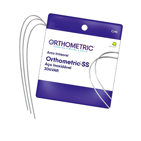 Arco de Aço CrNi Retangular – Orthometric