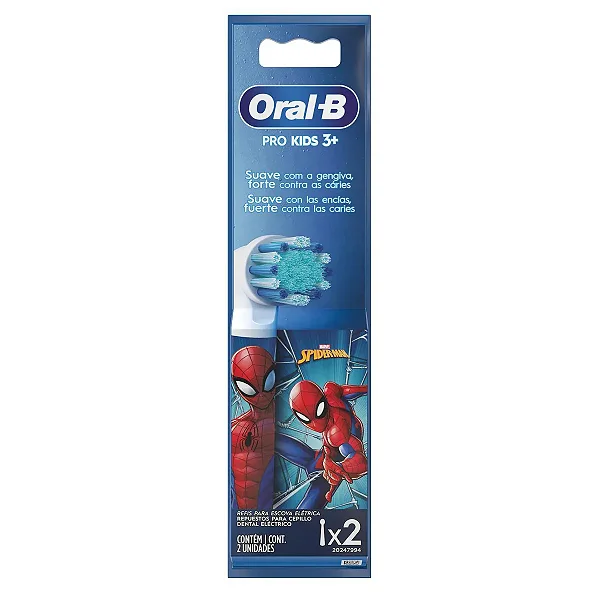 Refil Escova Elétrica Kids Spiderman - Oral-B