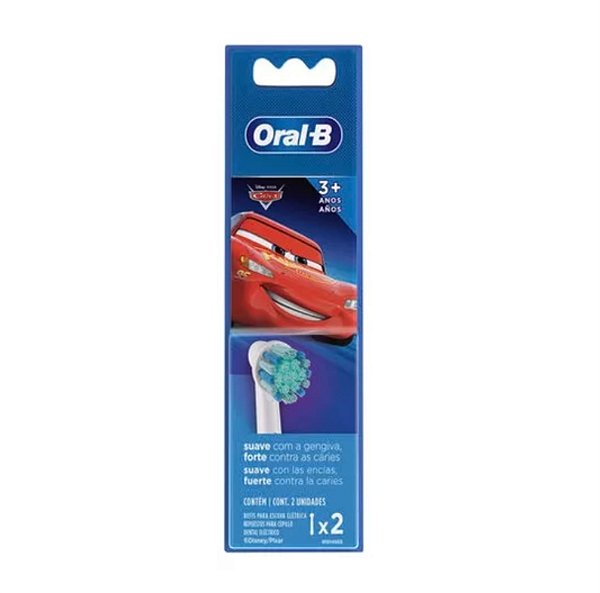 Refil para Escova Elétrica Infantil Carros - Oral-B