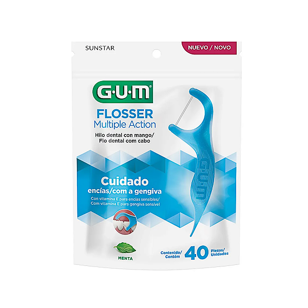 Fio Dental Gum Flosser Multiple Action - Sunstar