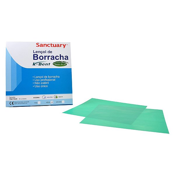 Lençol de Borracha Sanctuary Azul - K-Dent