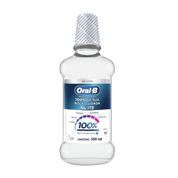 Antisséptico Bucal 100% Noite 500ml - Oral-B