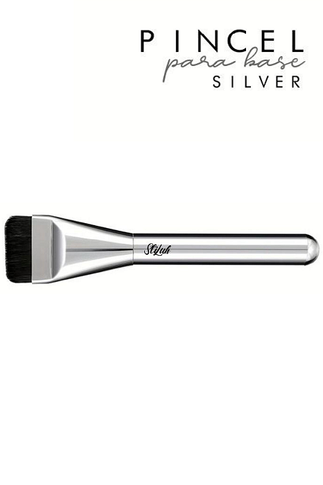 Pincel para Base Silver StiLuh