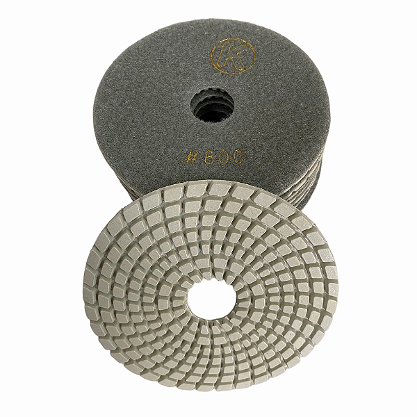 Lixa Auto Brilho Úmida Branca 100mm - #800