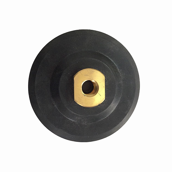Suporte Prato Lixa 100mm 4 Polegadas Borracha Rigido