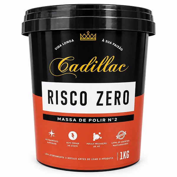 CADILLAC MASSA DE POLIR N2 RISCO ZERO 1KG