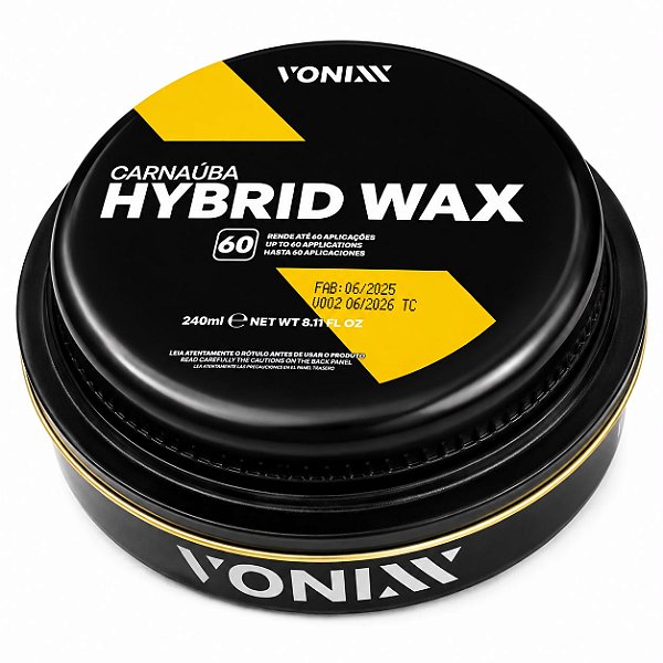 CARNAUBA HYBRID WAX VONIXX 240ML