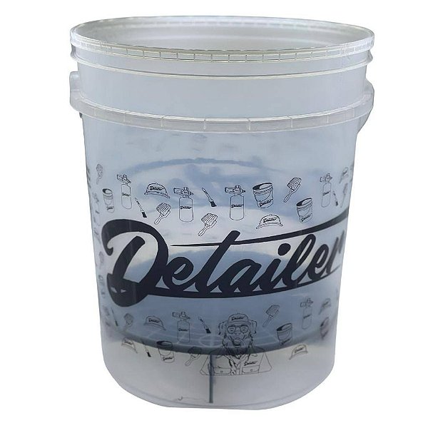 BALDE TRANSPARENTE 19L DETAILER