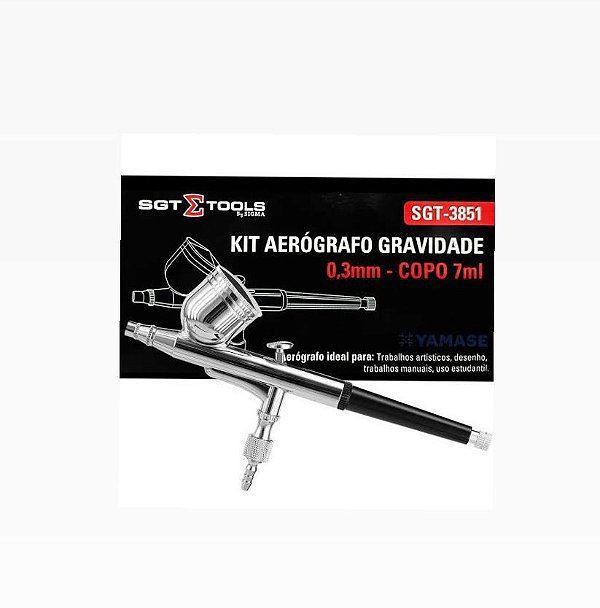 SGT AEROGRAFO GRAVIDADE 0,3MM  COPO 7ML