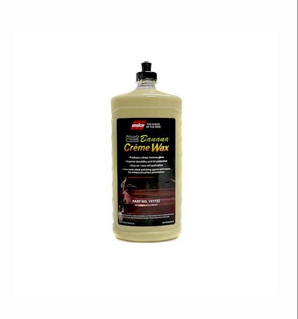 MALCO NANO CARE BANANA CREME WAX 946 ML
