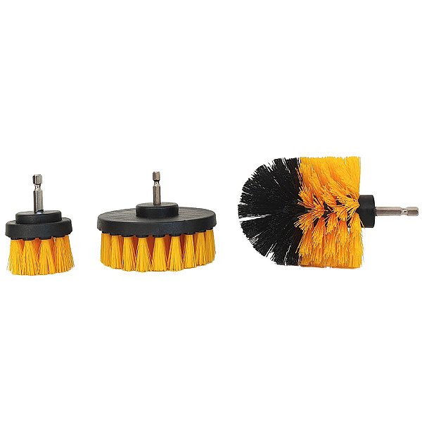 ATOPY JOGO ESCOVA LIMPEZA FURADEIRA 3 PC