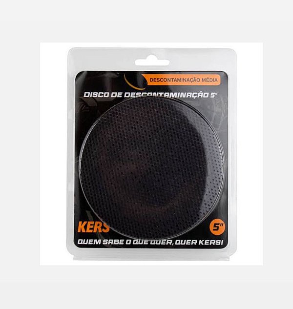 KERS DISCO CLAYBAR DE DESCONTAMINACAO MEDIA 5" COM VELCRO