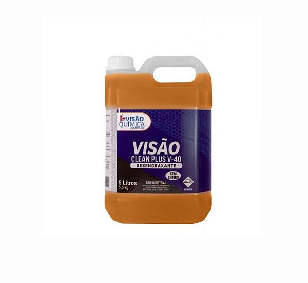 VISÃO DESENGRAXANTE ALCALINO VISAO CLEAN PLUS SEM CHEIRO 5 L