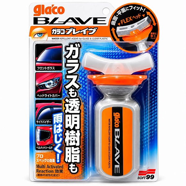 SOFT99 GLACO BLAVE REPELENTE DE CHUVA PARA CAPACETE 70 ML