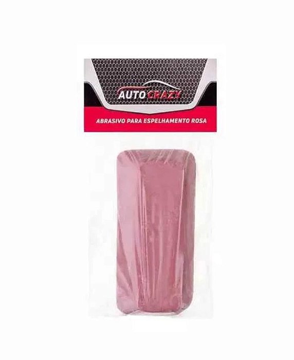 ABRASIVO ROSA P/ POLIMENTO DE METAL 250GR AUTO CRAZY