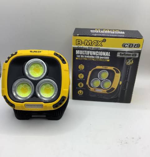 LUMINARIA LED B-MAX MULTIFUNCIONAL RECARREG USB BM8527
