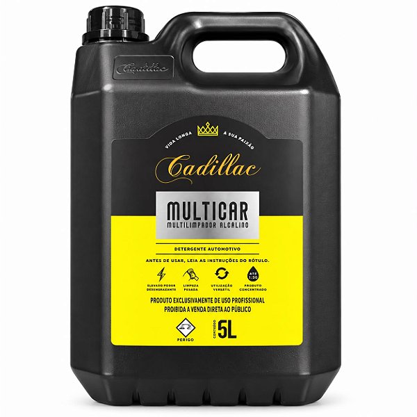 CADILLAC MULTICAR LIMPADOR MULTIUSO 5 LT