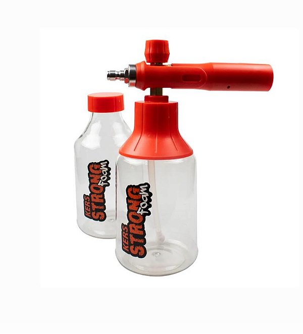 KERS COMBO FULL STRONG FOAM 1L CANHAO DE ESPUMA MAIS RECIPIENTE RESERVA