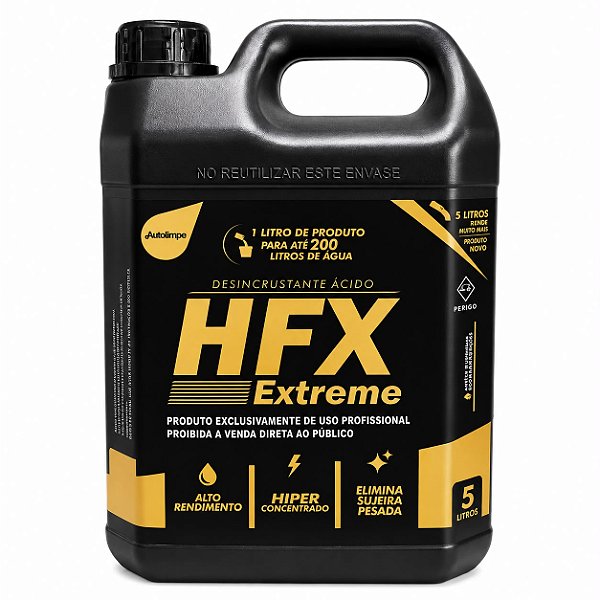 AUTOLIMPE HFX EXTREME ACIDO 5L