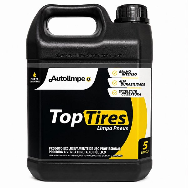 AUTOLIMPE TOP TIRES PRETINHO DE PNEUS 5L