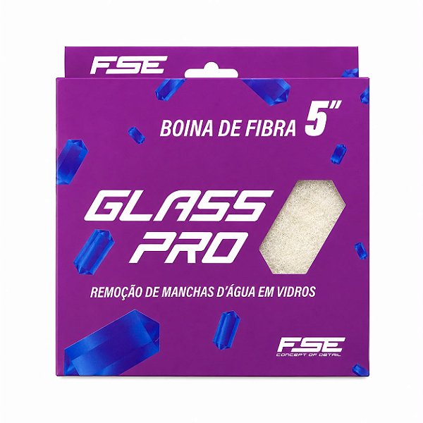 BOINA DE FIBRA 5" GLASS PRO