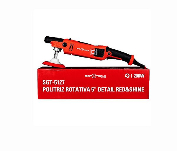 SGT5127 110V POLITRIZ ROTATIVA 5 DETAil REDESHINE 1.200 WATTS